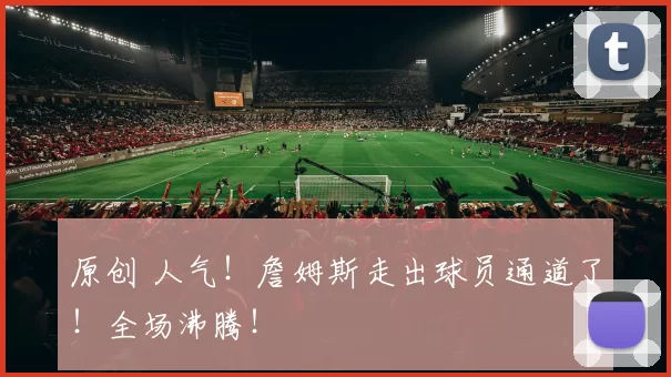 原创 人气！詹姆斯走出球员通道了！全场沸腾！